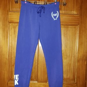 Victoria secrets pink jogger pants